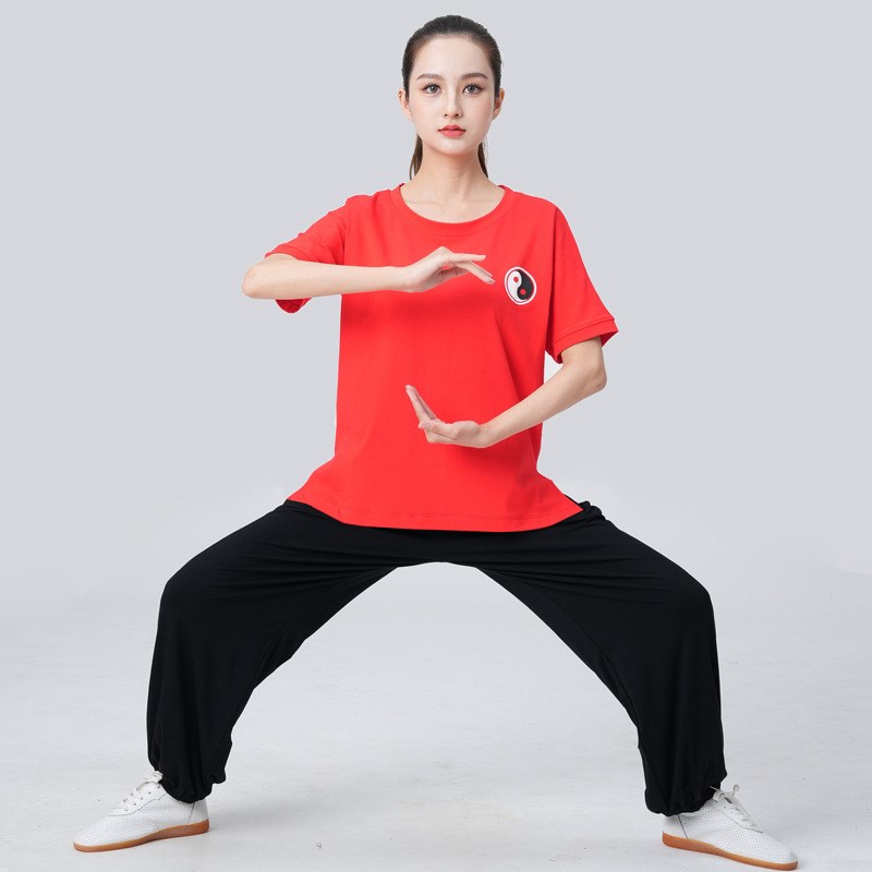 速发秋极服春太款武术表演款夏季2022新服太极拳练功服高端男士套