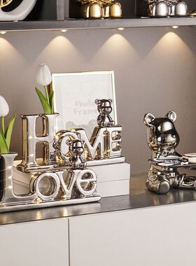 速发轻奢入户鞋柜收v玄关装饰lo居纳客厅电视柜酒柜摆件高档工艺