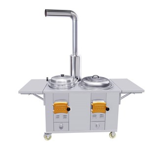 速发新款农村家用柴大灶农家移动火铁锅加厚不锈钢一灶土体台