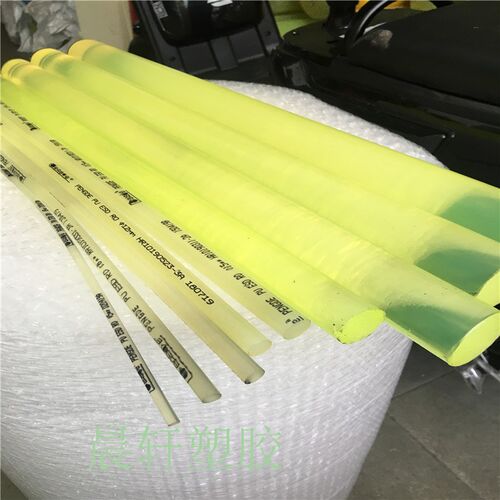 速发聚氨酯空心棒 PU棒 胶 实牛筋棒棒心耐磨pu棒2  4 5 6 8mm