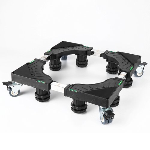 通用洗衣机底座托架不锈钢架子加高全自动滚筒波轮移动支架底架