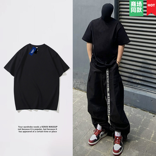 内搭男女长袖 打底衫 T恤bf风 纯色秋季 INS纯棉25韩国ins复古基础款