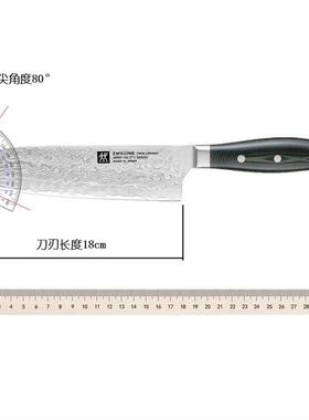 新品德国进口双立人大马士革三德刀Cermax系列主厨刀多用刀日式厨