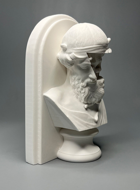 极速海王波塞冬潮流骷髅艺术装饰石膏像雕塑酒柜摆V件简约个性家