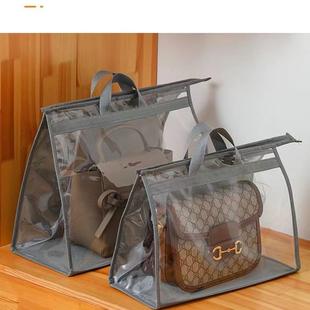 包包防尘袋收纳袋PVC透明防水皮包保护收纳挂袋奢侈品防尘罩可视