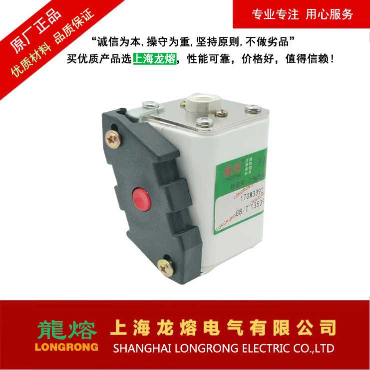 上海龙熔170M3392-AC1250V100A 熔断器 保险丝电子元器件