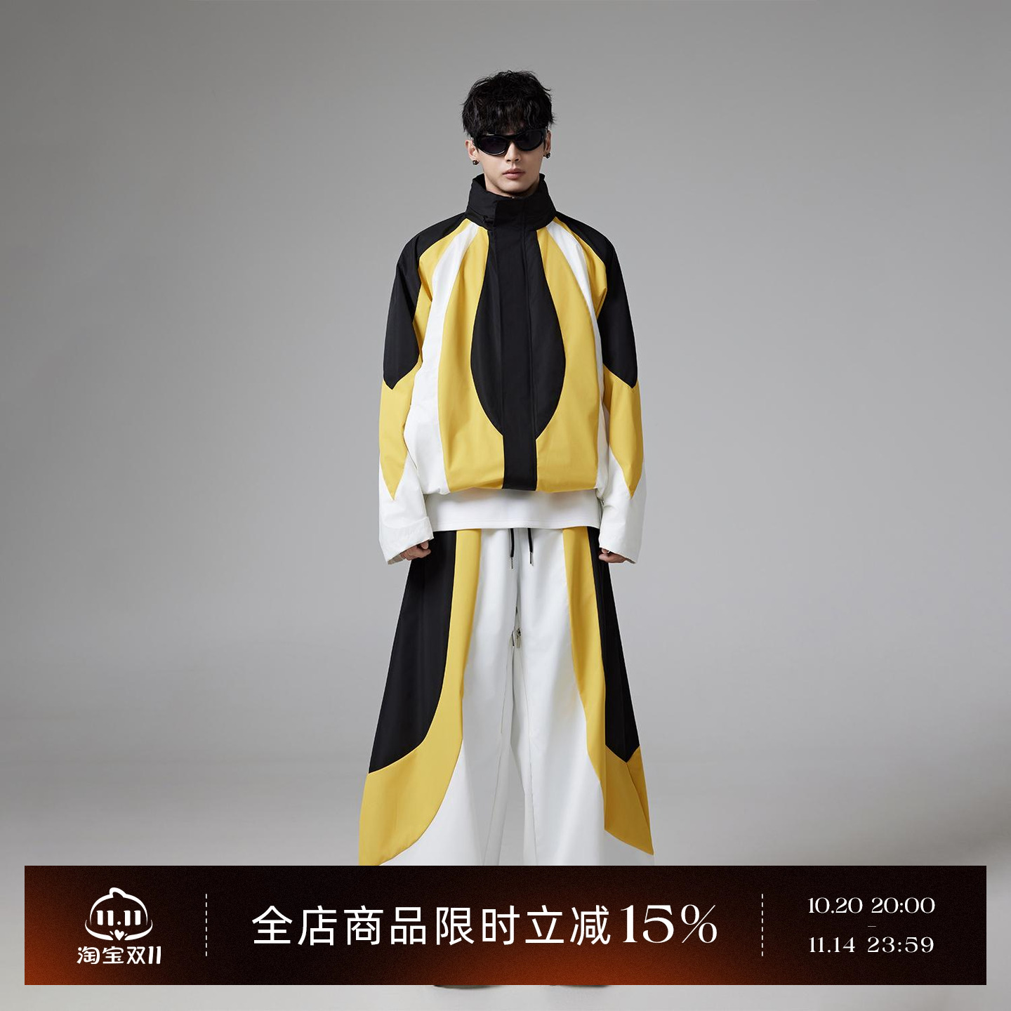 INSOMNIA失眠者机能冲锋衣套装男