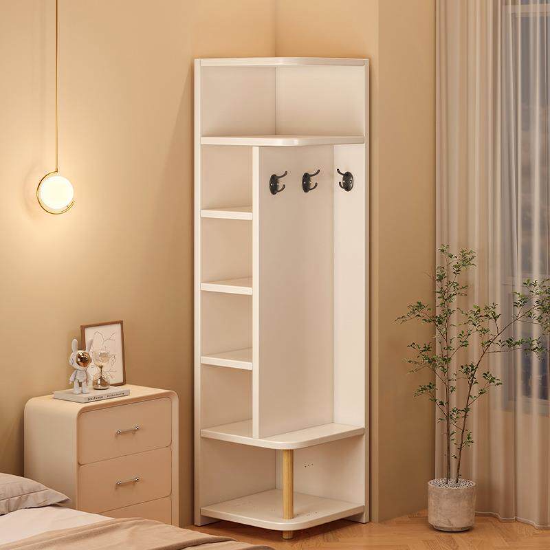 转角柜家用简约玄关衣帽架拐角靠墙展示柜落地书柜卧室边柜礼配件