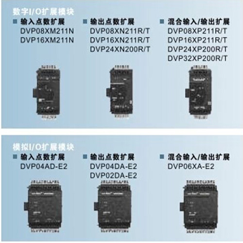 模拟量模块 DVP04AD-E2 DVP04DA-E2 DVP02DA-E2 DVP06XA-E2