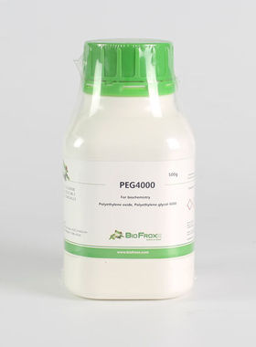 BioFroxx1521GR500/KG001聚乙二醇4000PEG4000CAS:25321kg/瓶|