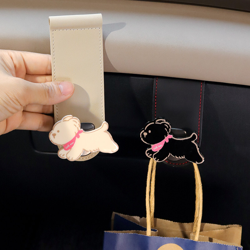 车载副驾驶手套箱前排置物挂钩