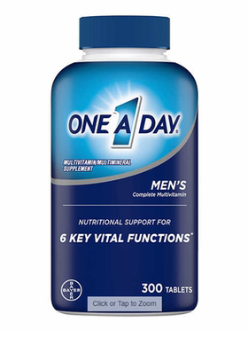 2027/1-3  Bayer拜耳One A Day男性复合维生素复合多矿物质 300粒