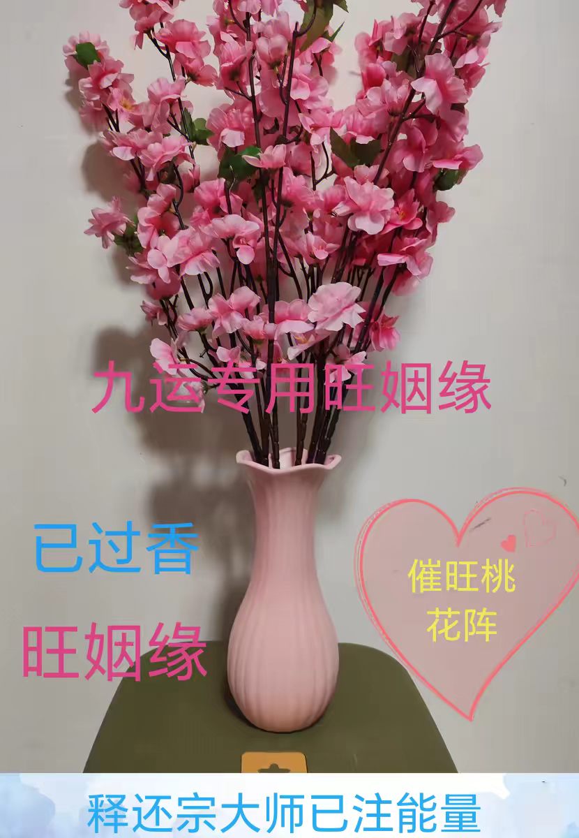 爱你专用催旺桃花阵风水陶瓷花瓶花瓶
