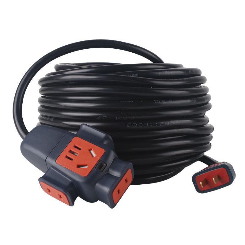 电线软线2芯插头带线家用纯铜电缆线户外1.5/2.5/4平方橡胶电源线