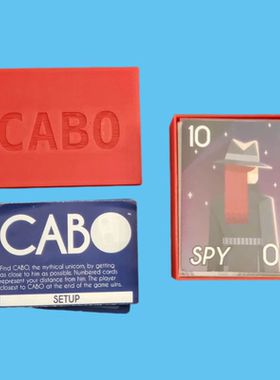 【卡波卡牌盒收纳套装】KABO桌游分类代币token整理Original卡盒