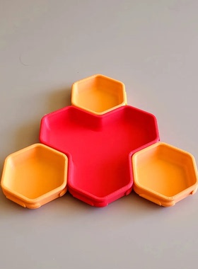 可堆叠桌游收纳盘代币可组合托盘筹码token便携带跑团游戏收纳盒