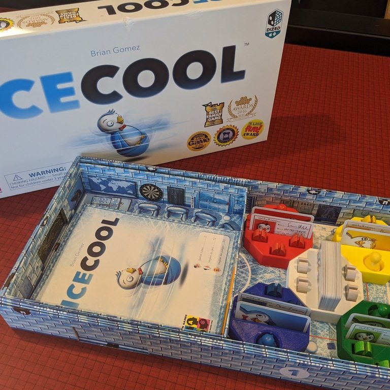 【 冰酷企鹅收纳套装】桌游收纳token归整理归类目盒子牌套件牌盒