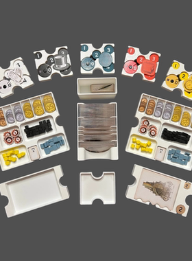 【熔炉+ Interbellum桌游收纳套装】Furnace insert Organizer