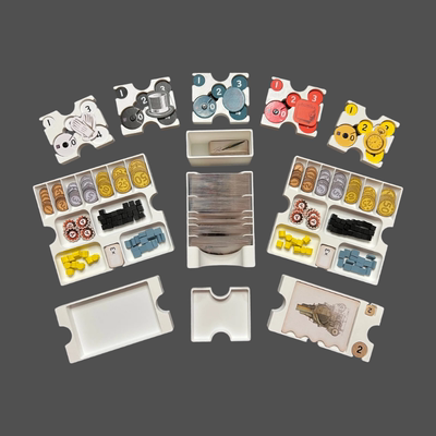 【熔炉+ Interbellum桌游收纳套装】Furnace insert Organizer