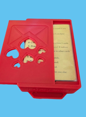 【情书桌游收纳套装】Love Letter Box代币分类牌盒Insert整理盒