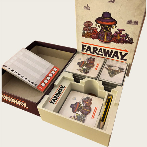 【遥远之地+扩展桌游收纳套装】Faraway整归类Insert神器可放铅笔