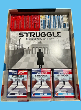 【冷战热斗收纳套装】Twilight Struggl桌游token整理Original