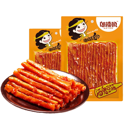 邬辣妈酒鬼豆筋70g诚有味联动