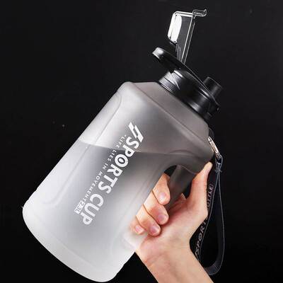 3800ml超大容量水杯吨桶吨运动健身水壶顿顿桶太空杯耐高温男水瓶