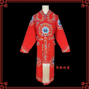 速发戏曲戏剧京剧武生古将花剑衣将军侍卫戏服武装 大武生好绉团花