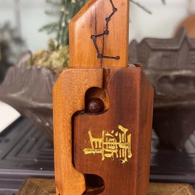 速发雷击木萝卜手枣木手把件紫薇刀神咒刀工雕刻重力小讳解压件