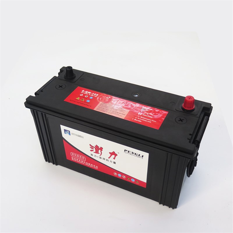 速发汽车电瓶12V100铅h105ah12aah免维护0酸农用中巴跃进福田尾板