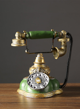 速发欧式复古机小摆影创道工艺品电视柜酒柜装饰品摄件意具存钱罐