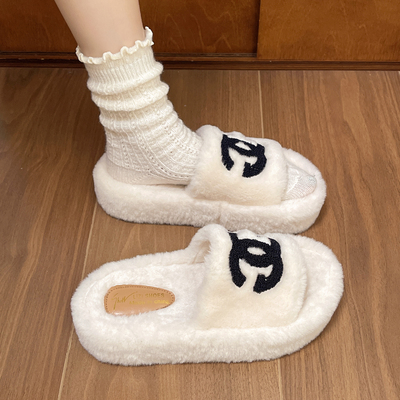 高级感毛毛拖鞋女外穿