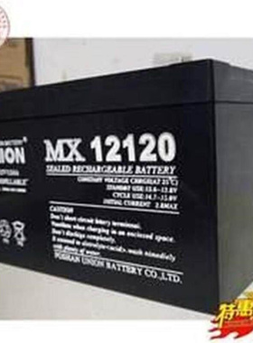 友联蓄电池NION mx12240 直流屏UPS系统专用 12V24AH 不间断电源