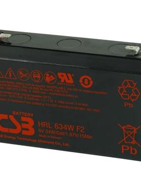 希世比 HRL634W F2 6V34W通讯服务器 华为储能设备用蓄电电池