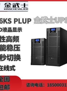 UPS电源PT6KS PLUP中性高频在线6KVA/4800W机房基站LCD液晶