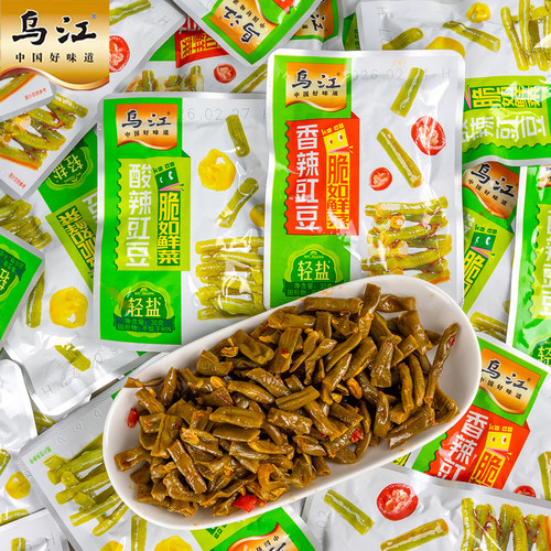 乌江轻盐豇豆下饭菜酸豆角榨菜