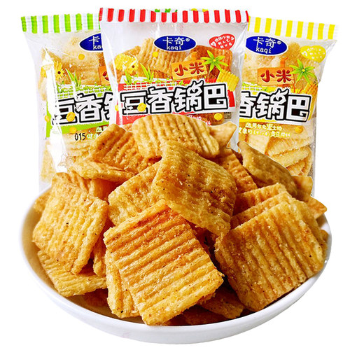 卡奇豆香小米锅巴新日期秒发货