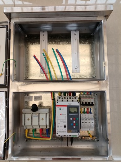 40千瓦光伏配电箱室外不锈钢并网箱防孤岛汇流箱适用功率30-50KW