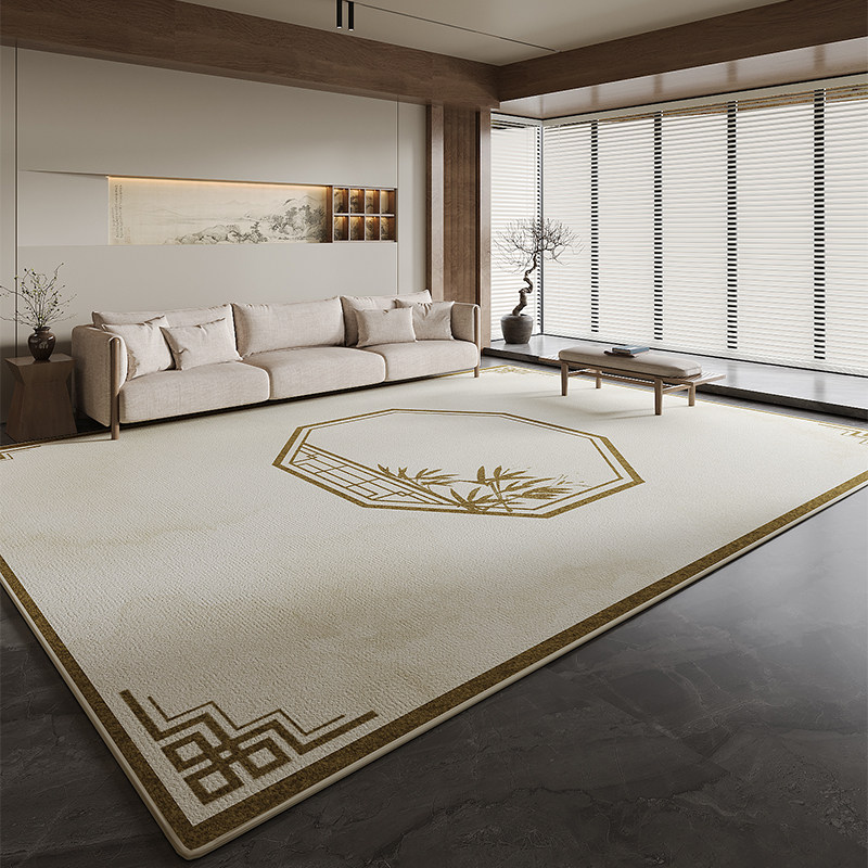 2024新款客厅地毯中式轻奢高级感沙发茶几垫禅意书房茶室地垫定制,居家布艺,地毯,淘宝优惠券,粉丝福利购,淘宝优惠卷