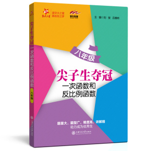 交大之星 尖子生夺冠 一次函数和反比例函数 8/八年级数学函数专项训练 初二年级上下册刷题练习册压轴典型题上海交通大学出版社
