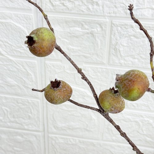 仿真果蔬山楂果家居客厅插花配饰春节装饰红果桌面摆件仿真水果