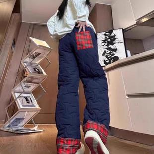 女夹棉裤 穿过才知道 外穿东北加厚防寒保暖裤 冬季 子 葫芦纹棉裤