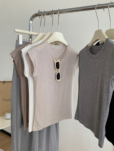 显瘦百搭正肩短款 清仓尾货 短袖 纯棉T恤女夏款 上衣 专柜飞飞袖