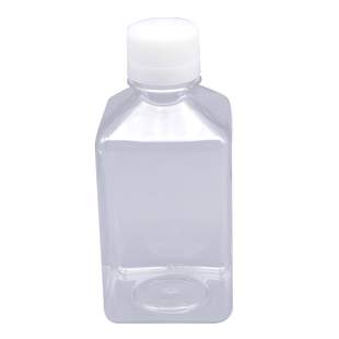 裕成实验125ml250ml500ml1000ml培养基方形瓶 PET材质样品分装瓶