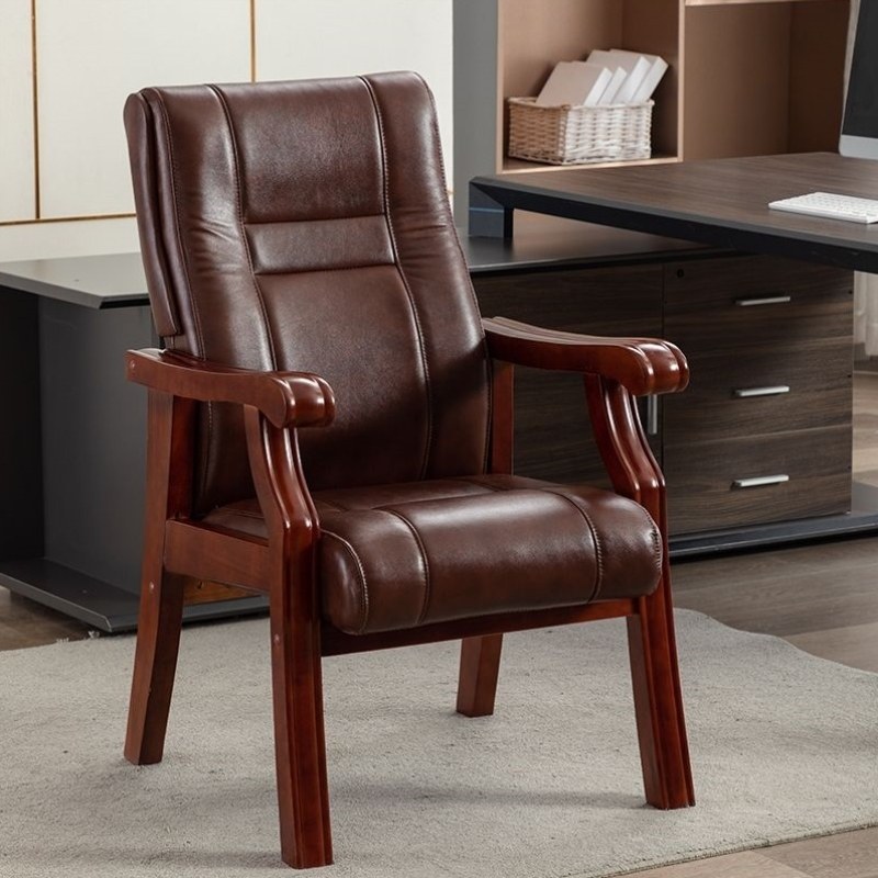 四脚家用办公椅会议麻将实木电脑舒适椅子真皮棋牌室椅座椅,商业/办公家具,人体工学椅,淘宝优惠券,粉丝福利购,淘宝优惠卷