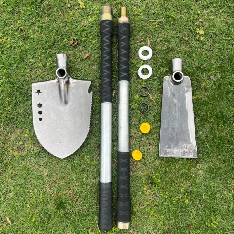 铲三合一铁锹锻打弹簧钢多功能挖兵工山药挖笋户外锄头可折叠,农机/农具/农膜,锄头,淘宝优惠券,粉丝福利购,淘宝优惠卷