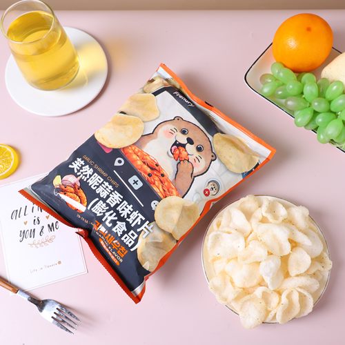 芙然昵多口味即食网红膨化片