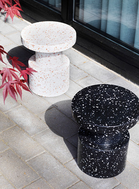 [现货]丹麦进口Normann Bit 圆墩客厅沙发边几原创设计小茶几角几