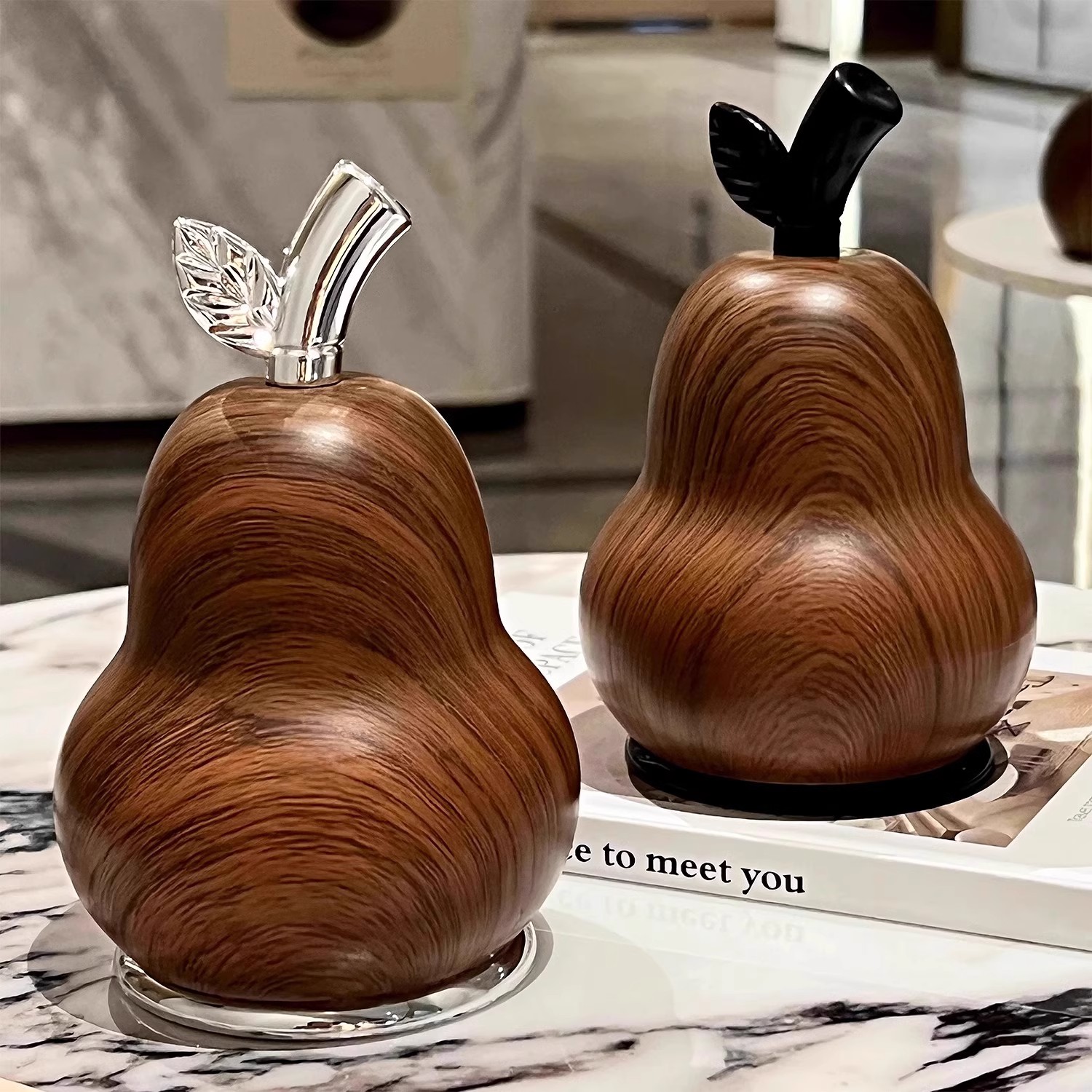 輕奢仿胡桃木牙簽盒！